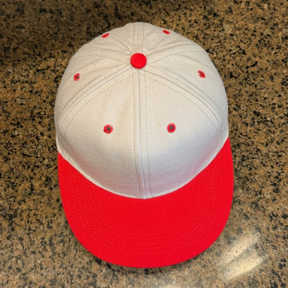Vtg Blank Tournament Headwear Pro Model Hat 6 7/8 Gray Made in USA - Lot of 8